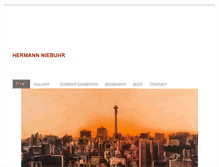 Tablet Screenshot of niebuhr.co.za
